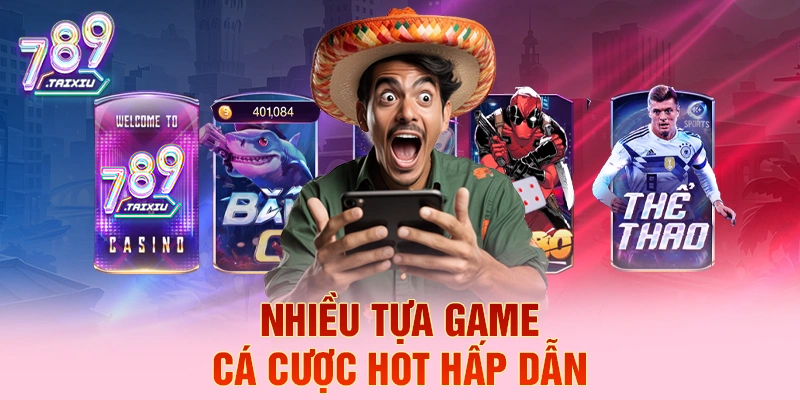 Nhiều trò chơi cá cược hấp dẫn tại lode88
